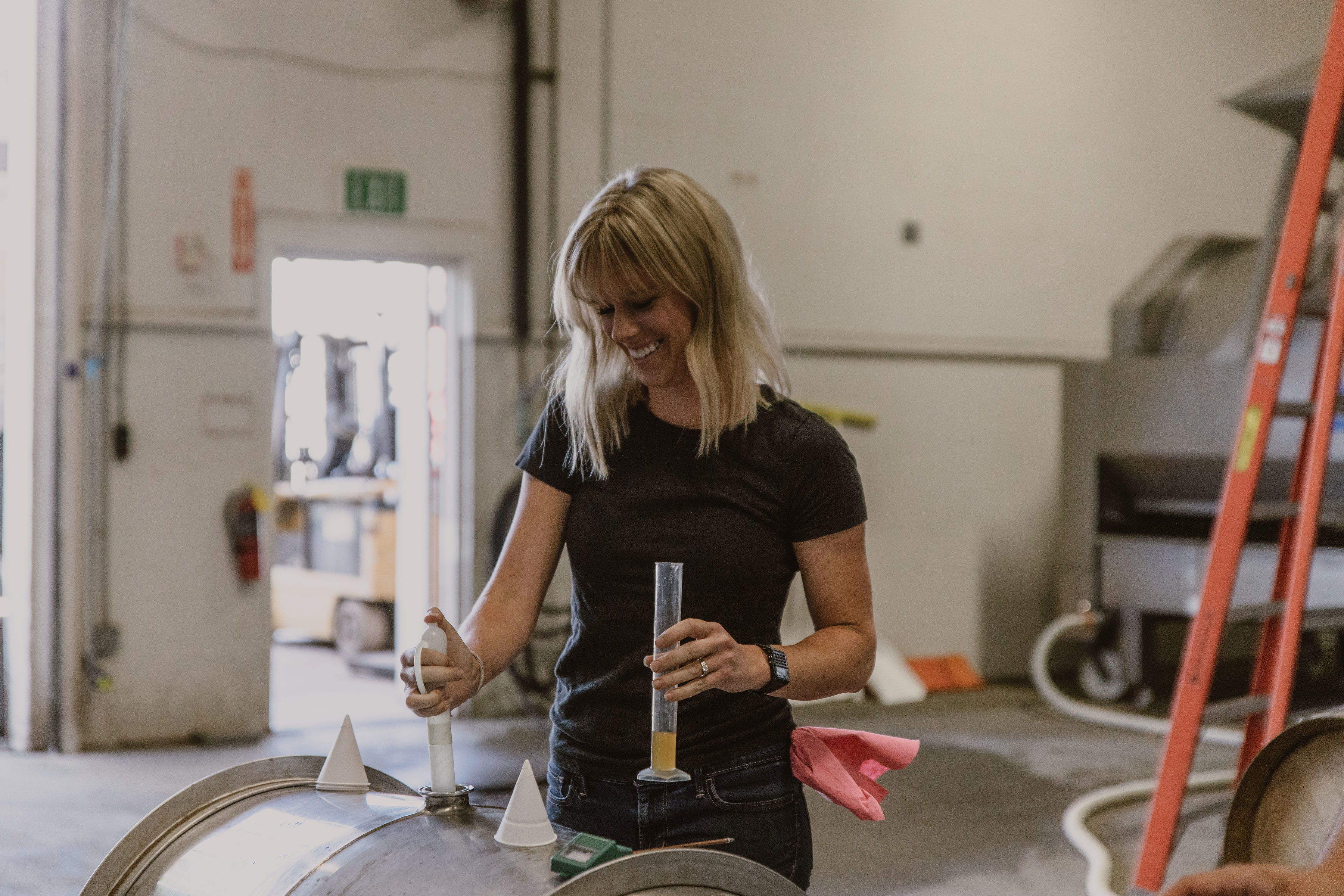 Senior Assistant Winemaker Chelsea Franchi