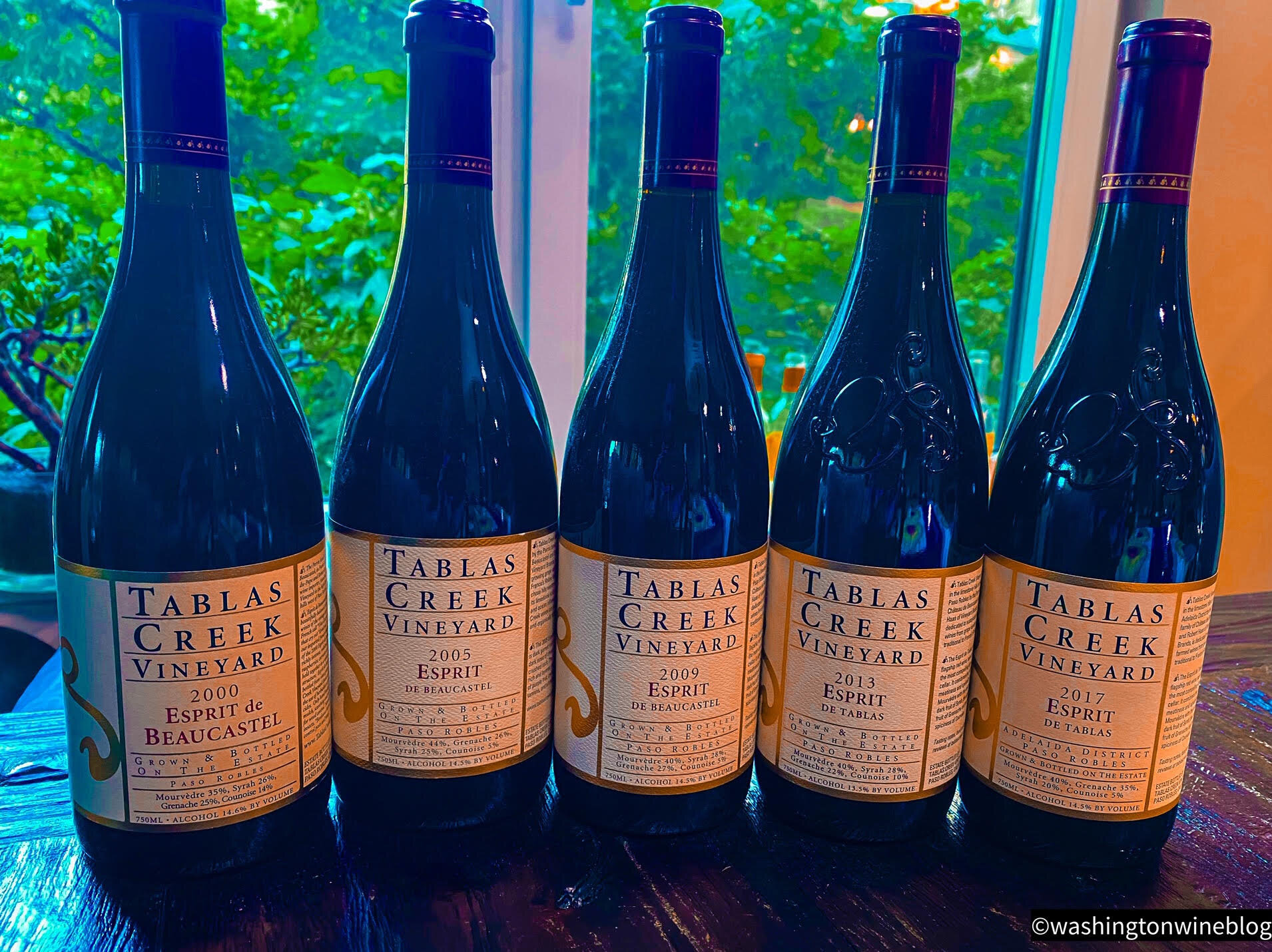Washington Wine Blog Tablas Creek Vertical Tasting